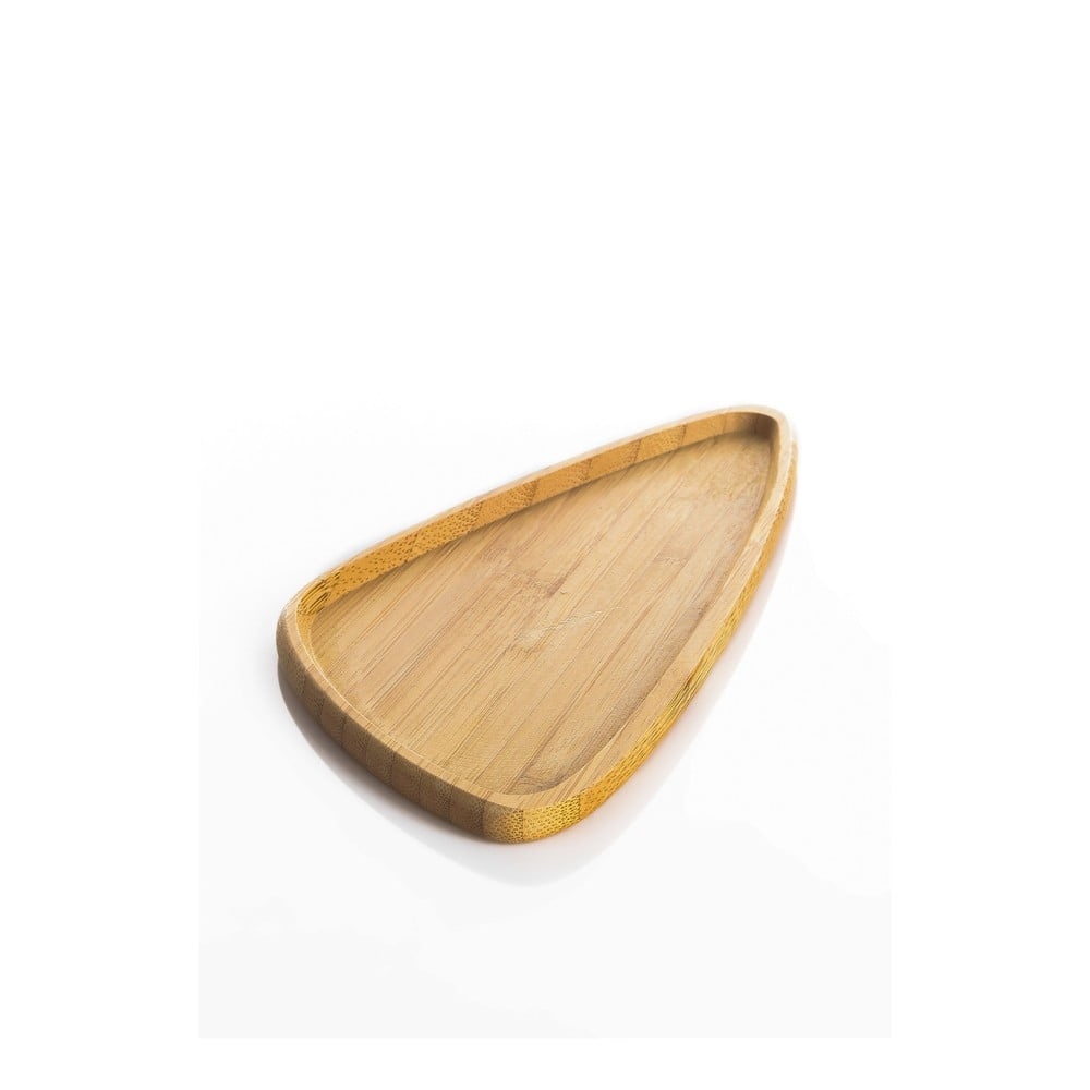 Bambusový servírovací talíř Bambum Viego Triangle