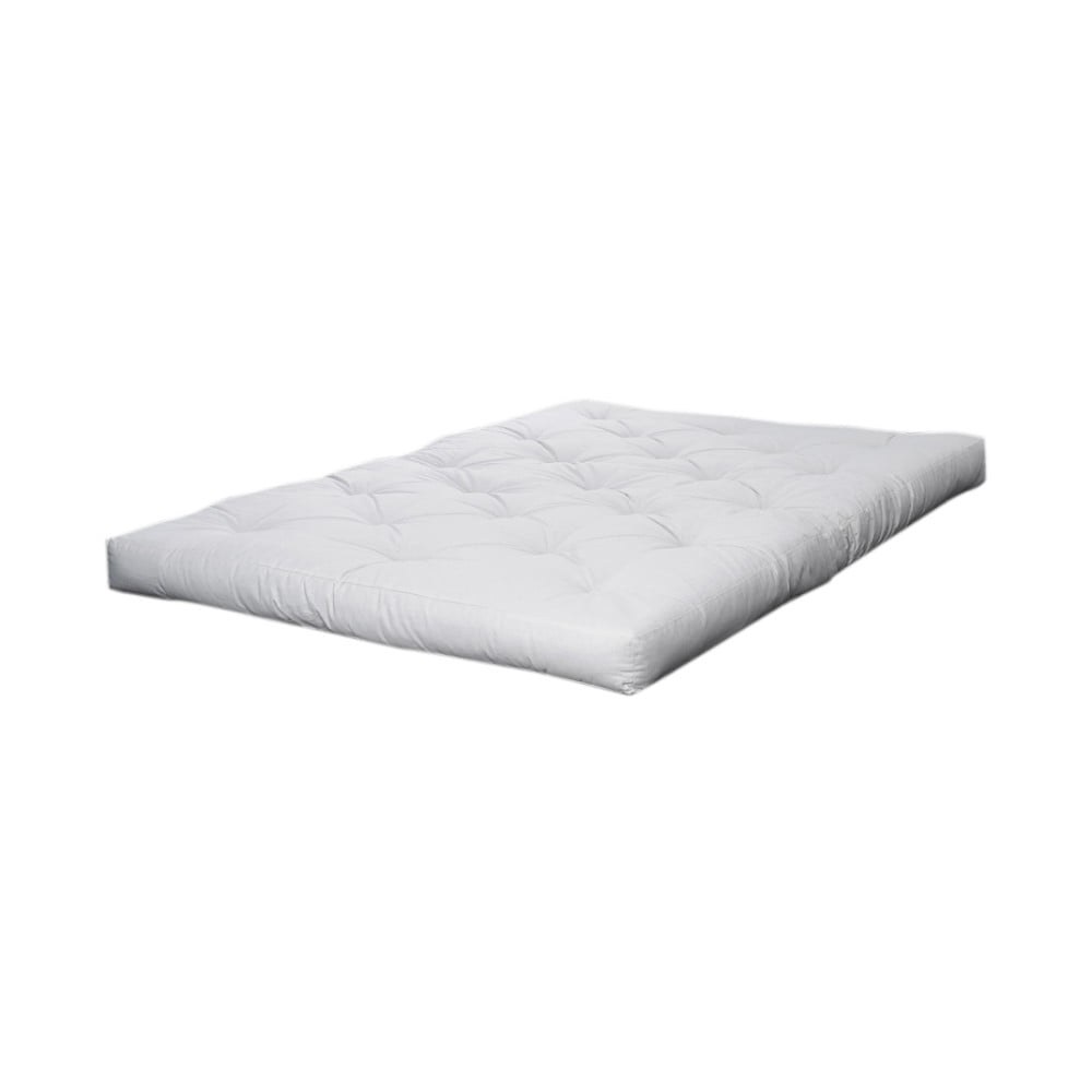 Bílá středně tvrdá futonová matrace 180x200 cm Coco Natural – Karup Design