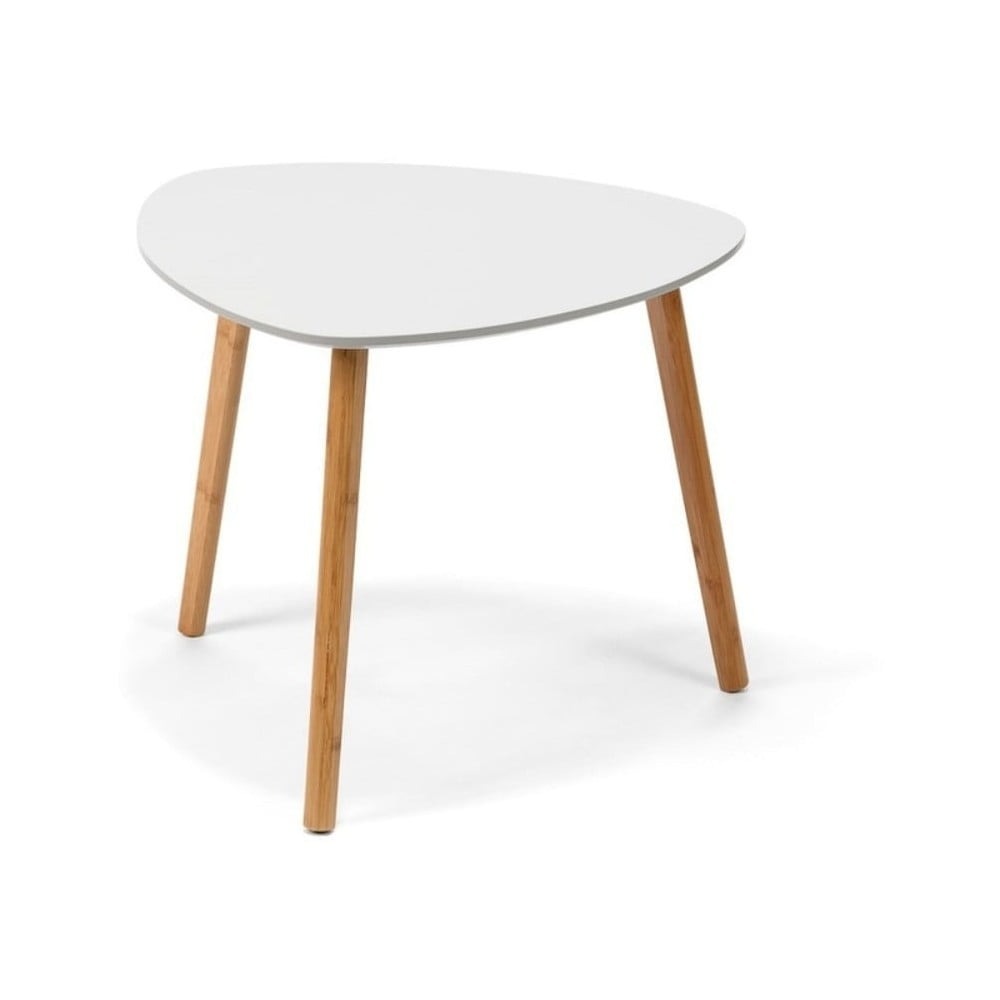 Bílý odkládací stolek Bonami Essentials Viby