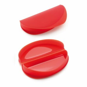 Červená silikonová forma na omeletu Lékué