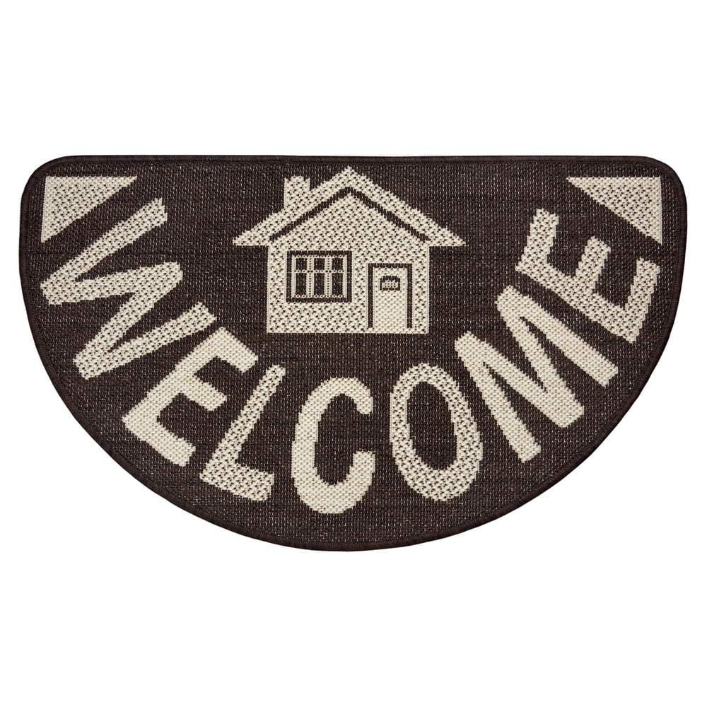 Hnědá rohožka Hanse Home Weave Big Welcome