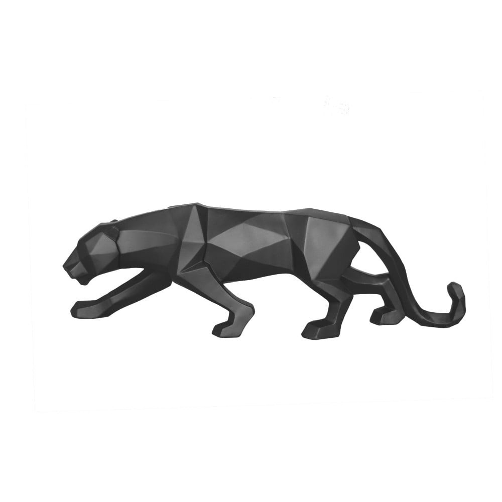 Matně černá soška PT LIVING Origami Panther