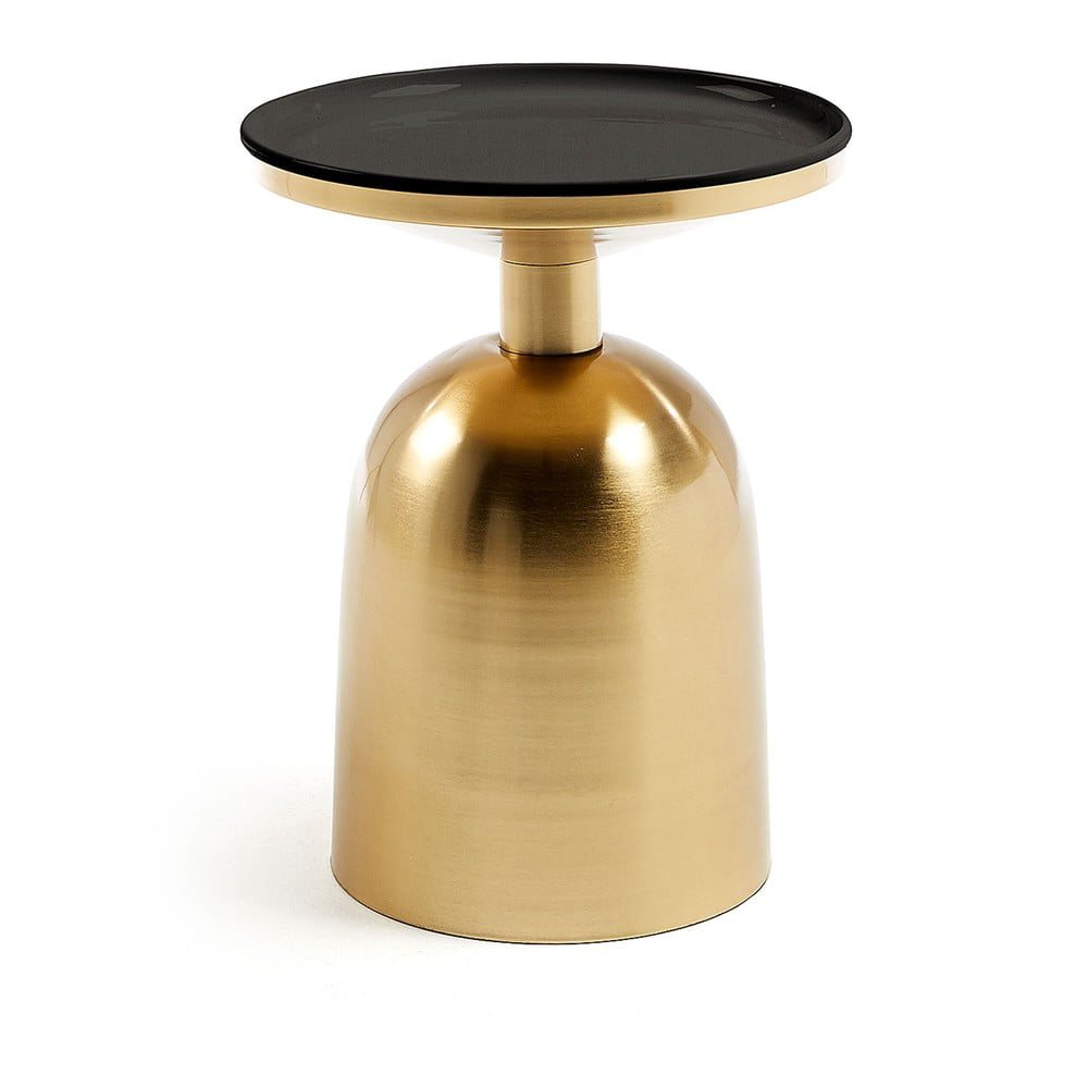 Odkládací stolek ve zlaté barvě Kave Home Physic