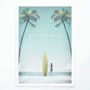 Plakát Travelposter California