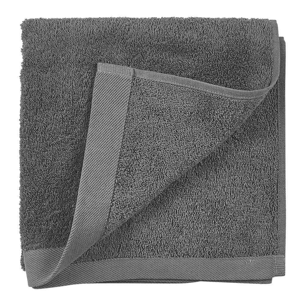 Šedý ručník z bio bavlny 50x100 cm Comfort – Södahl