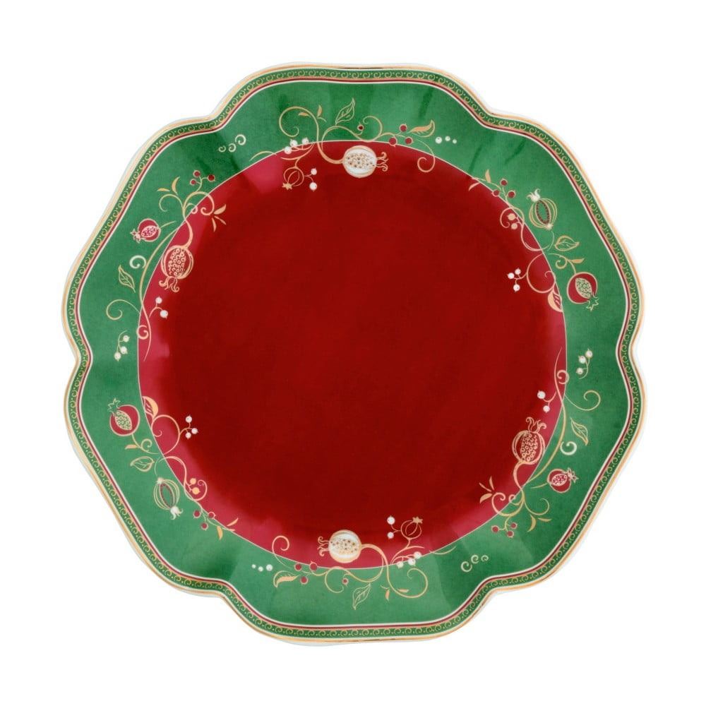 Servírovací talíř s vánočním motivem Brandani Tempo di Festa