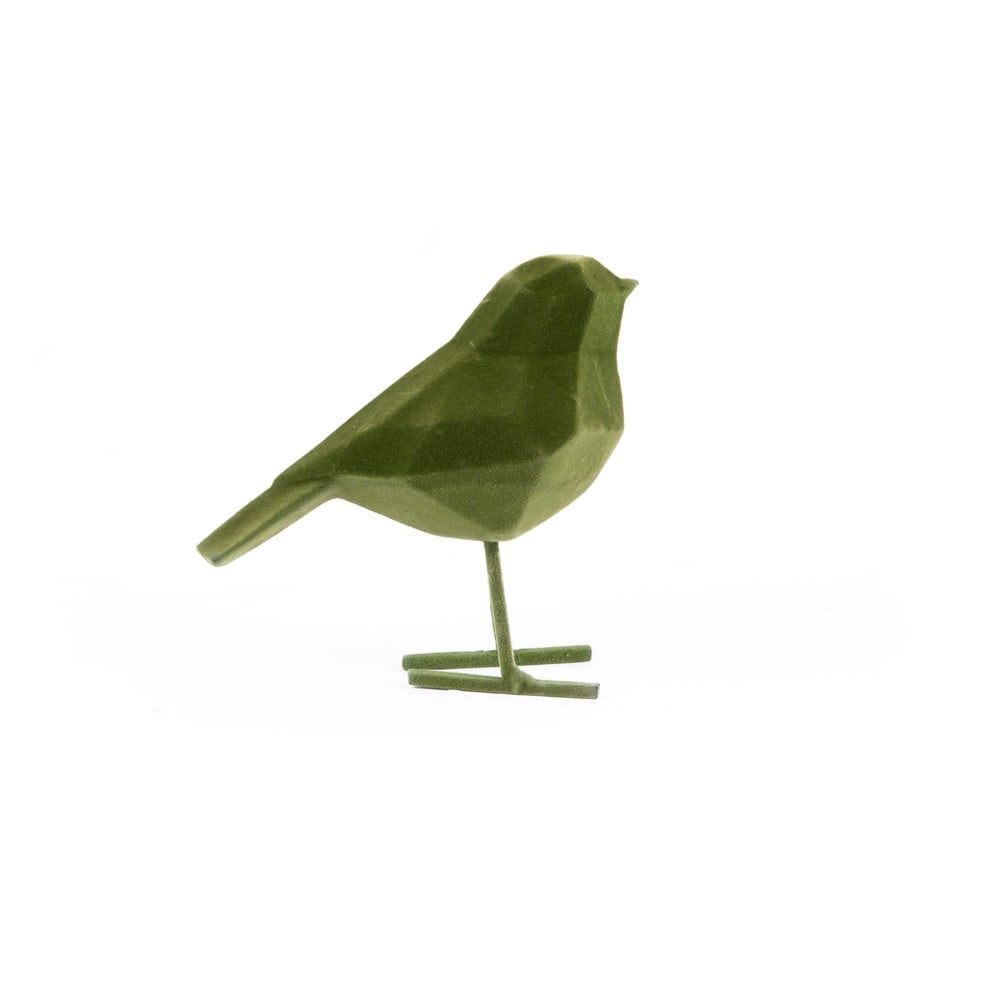 Tmavě zelená dekorativní soška PT LIVING Bird