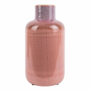 Růžová keramická váza PT LIVING Bottle