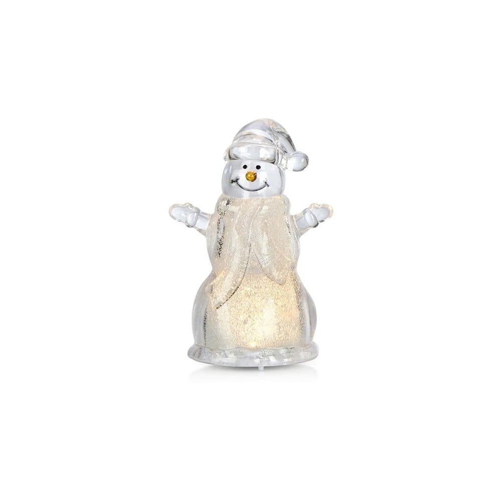 LED světelná dekorace Markslöjd Robban Snowman, výška 10 cm