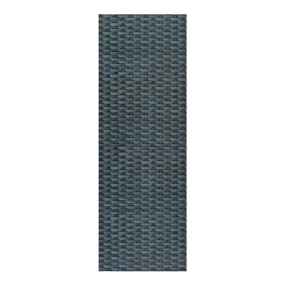Tmavě modrý koberec běhoun 52x200 cm Sprinty Tatami – Universal
