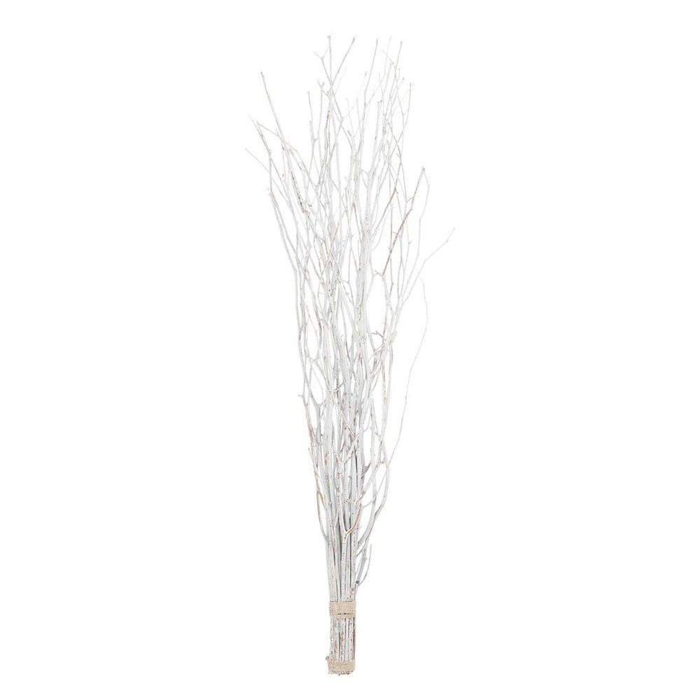 Bílá umělá květina J-Line Branch