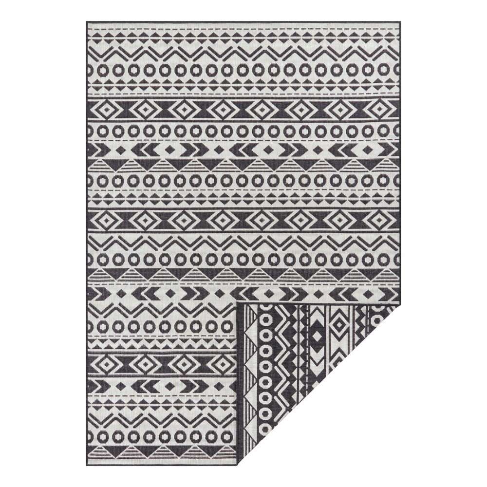 Černo-bílý venkovní koberec Ragami Roma