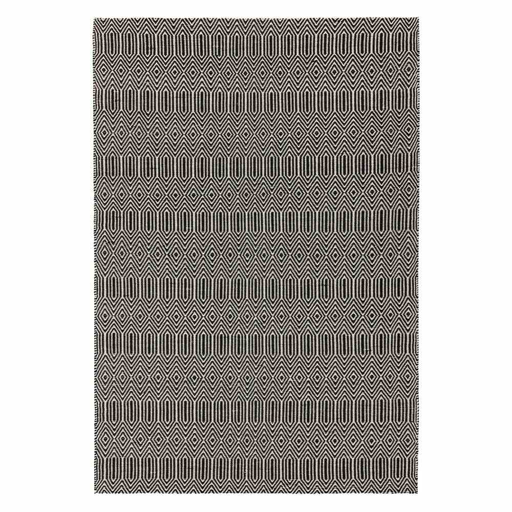 Černý vlněný koberec 160x230 cm Sloan – Asiatic Carpets