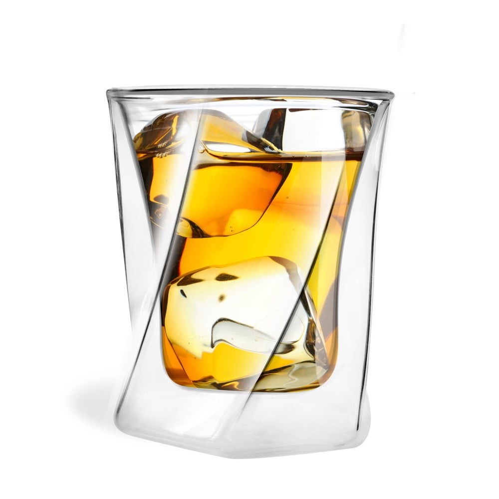 Dvoustěnná sklenice na whiskey Vialli Design