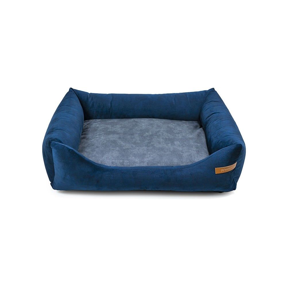 Modro-tmavě šedý pelíšek pro psa 85x105 cm SoftBED Eco XL – Rexproduct