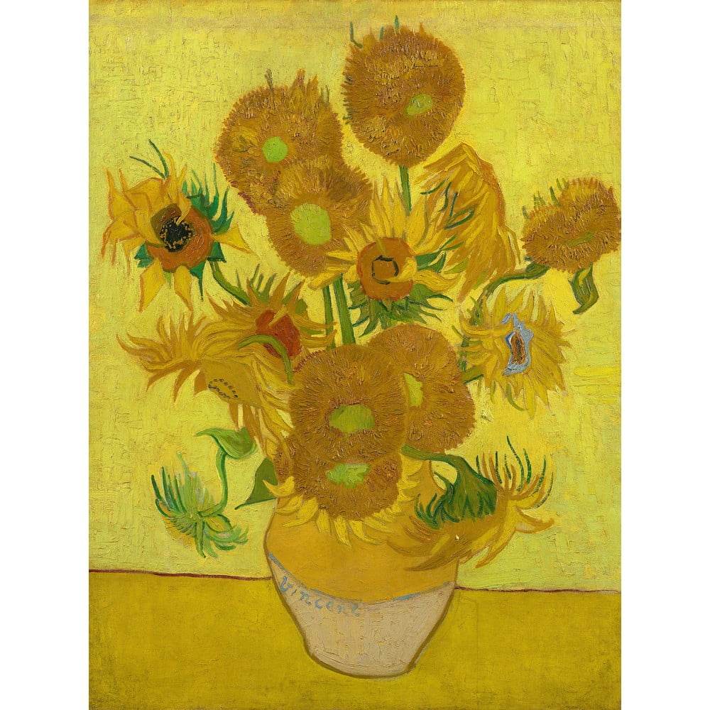 Obraz - reprodukce 30x40 cm Sunflowers