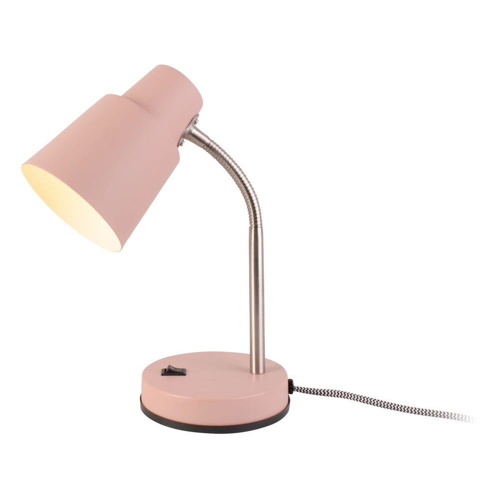 Růžová stolní lampa Leitmotiv Scope