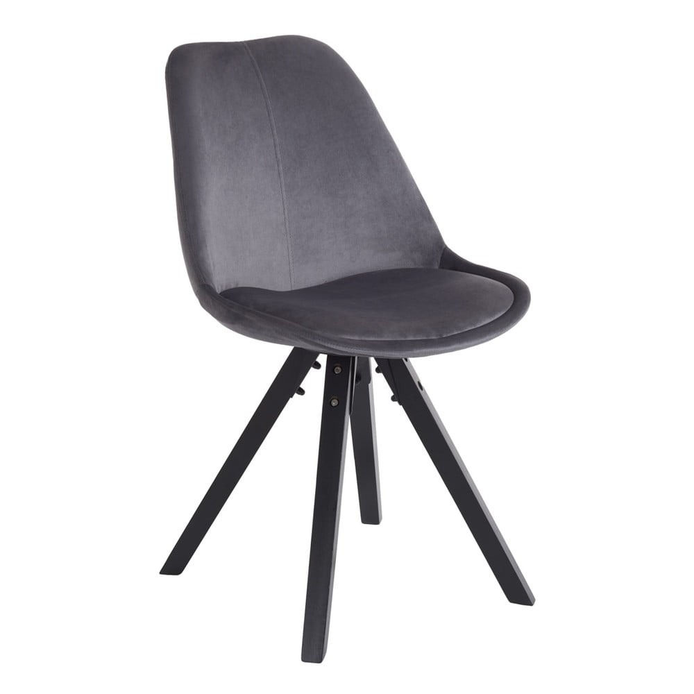 Sada 2 tmavě šedých jídelních židlí Bonami Essentials Dima