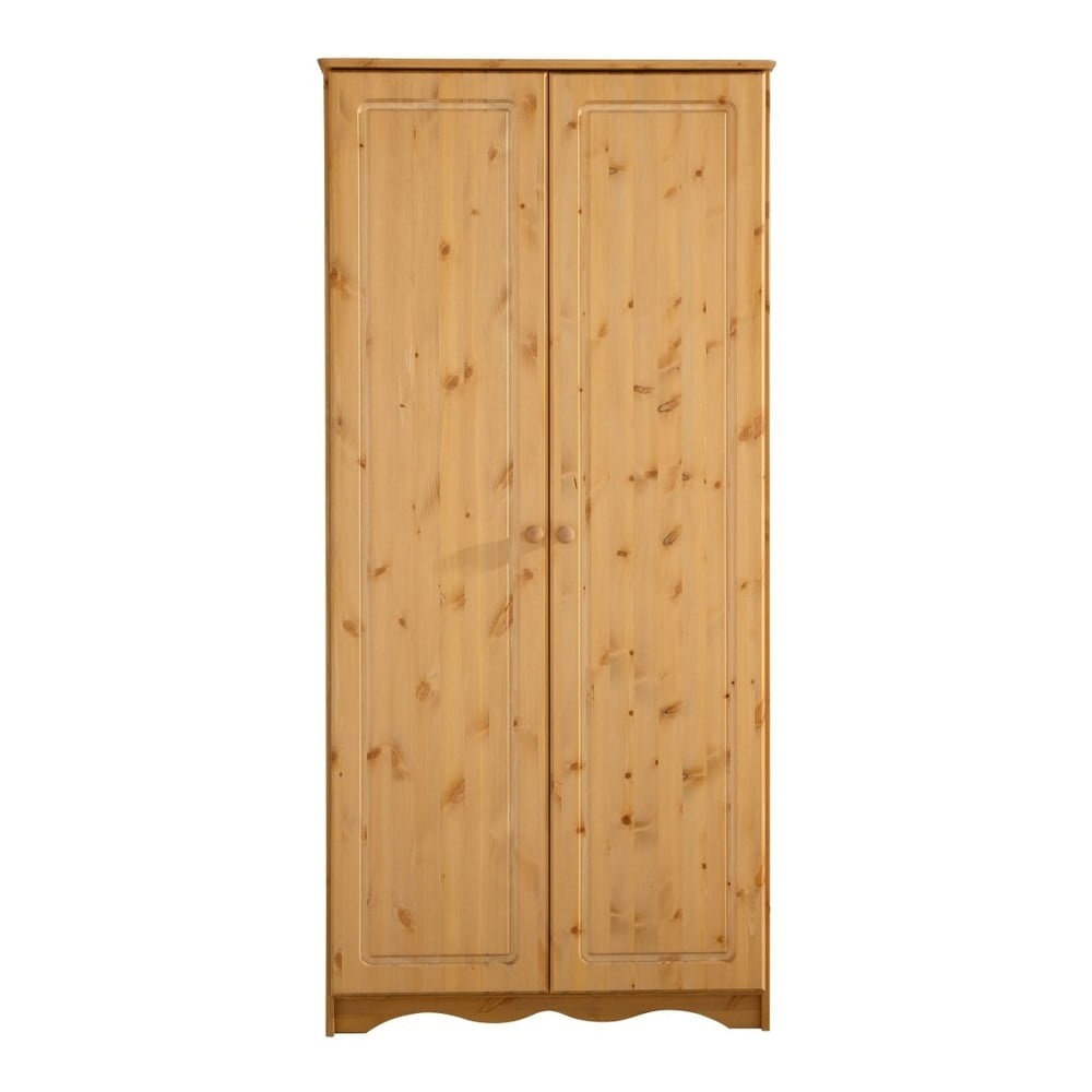 Šatní skříň z borovicového dřeva 85x181 cm Amanda - Støraa