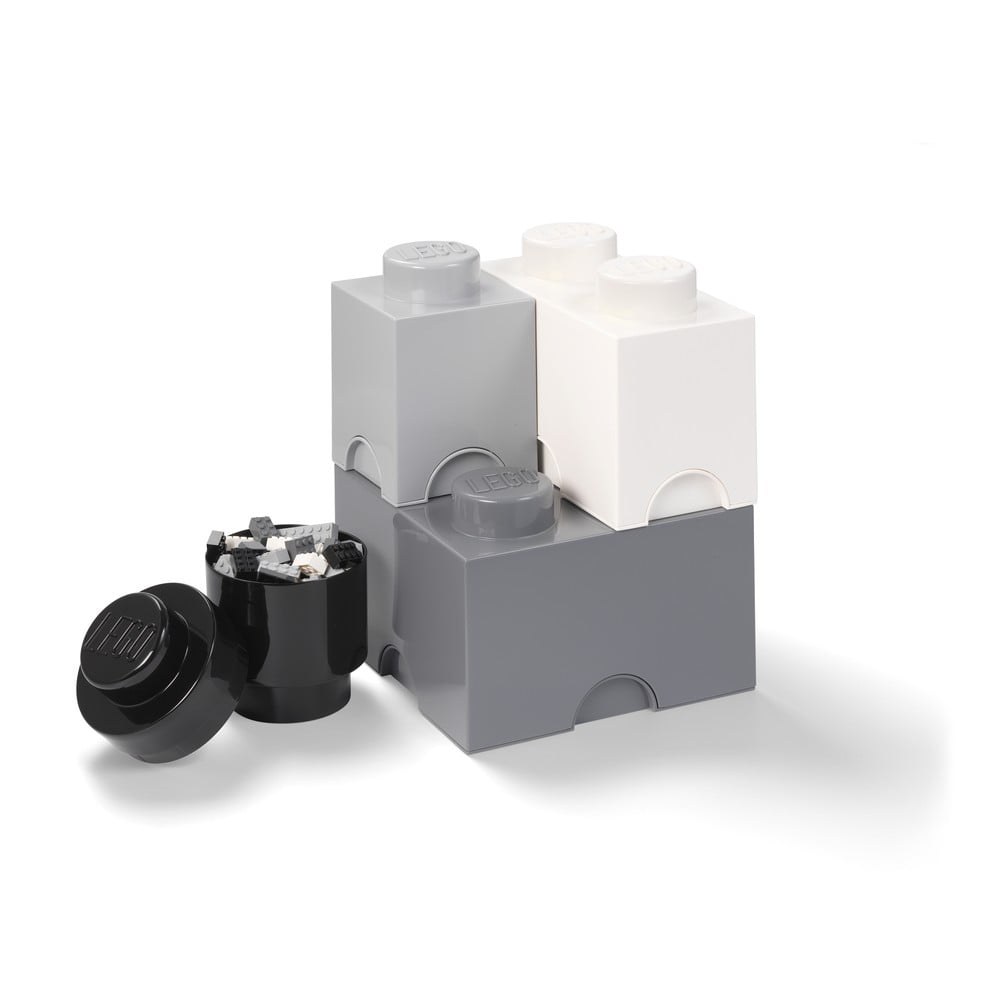 Set 4 plastových úložných krabic LEGO®