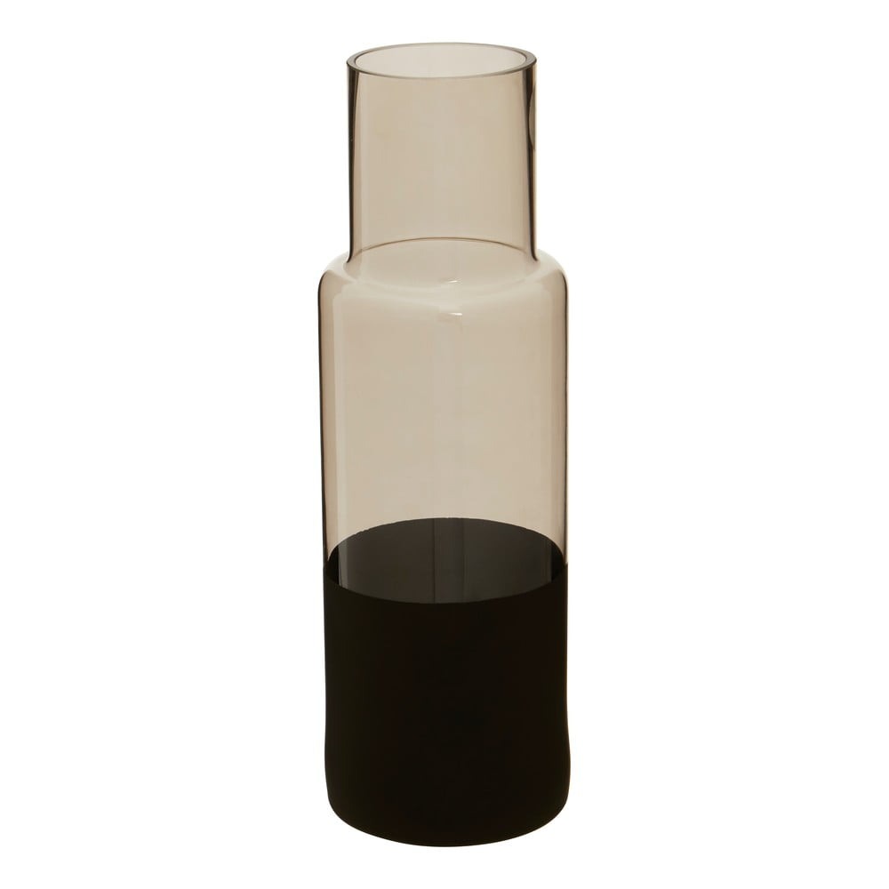 Skleněná váza s černými detaily Premier Housewares Cova