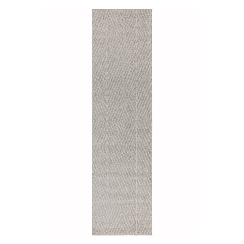 Světle šedý koberec běhoun 66x240 cm Muse – Asiatic Carpets