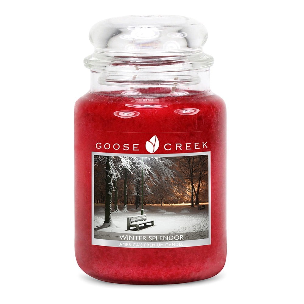 Vonná svíčka ve skleněné dóze Goose Creek Krásy Zimy
