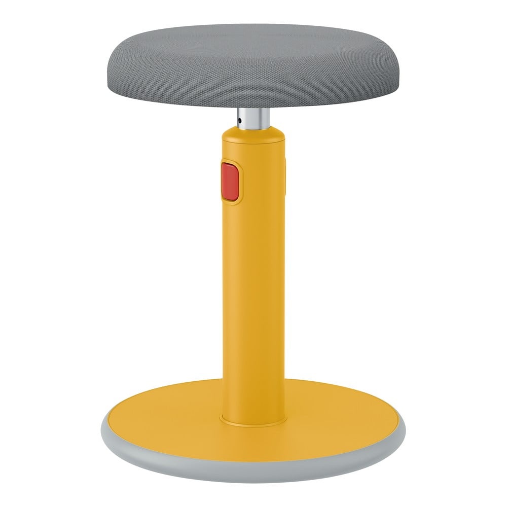 Žlutá ergonomická balanční židle Leitz Cosy Ergo