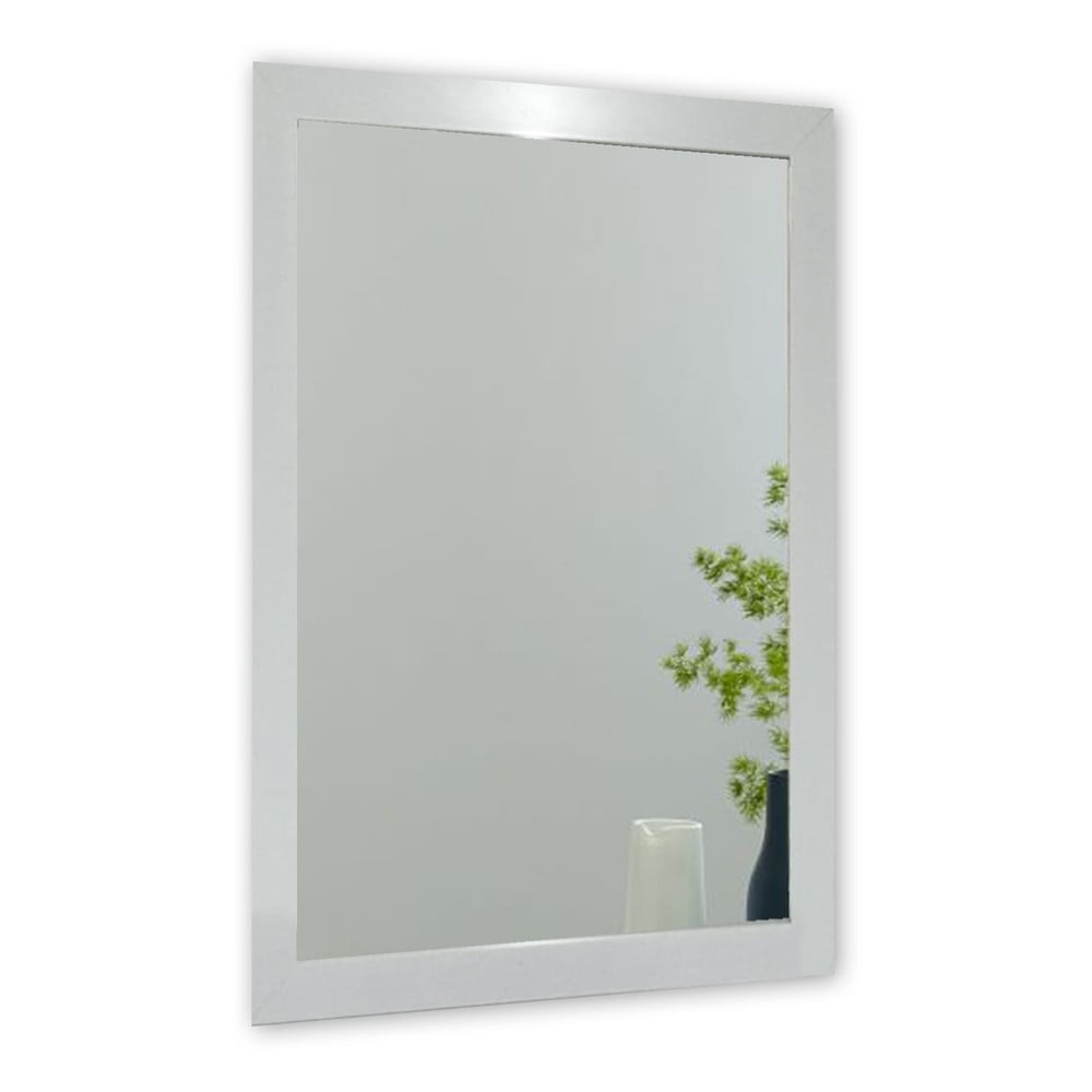 Nástěnné zrcadlo s bílým rámem Oyo Concept Ibis